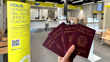 Poste - Richiesta e rinnovo passaporti